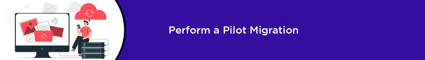 perform a pilot migration